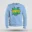 Evalo Distarpance You Raascal Men/Unisex Sweatshirt in Baby Blue Color